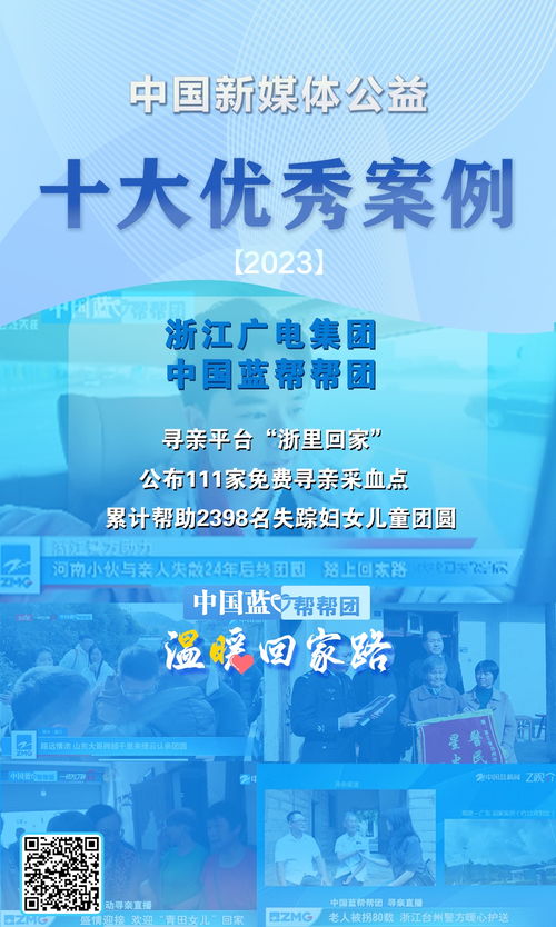 2023年中國新媒體公益十大優(yōu)秀案例發(fā)布 廣播電視節(jié)目制作經(jīng)營新篇章
